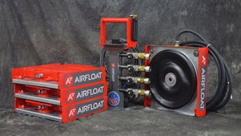 Airfloat mejora su sistema de patines neumáticos para caballos de trabajo