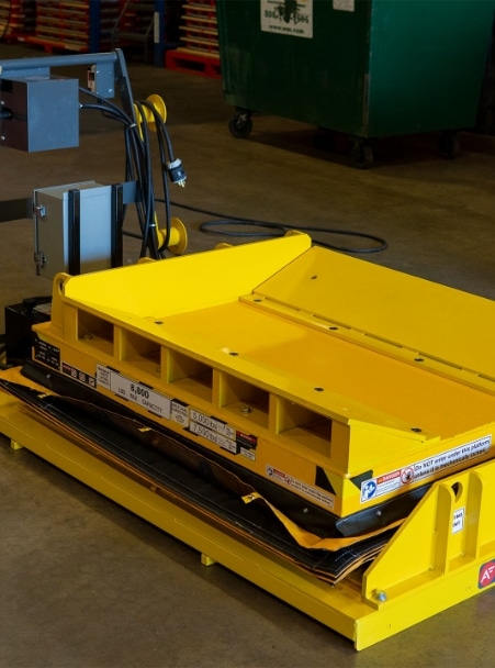 Air Platform with Cradle and Lift