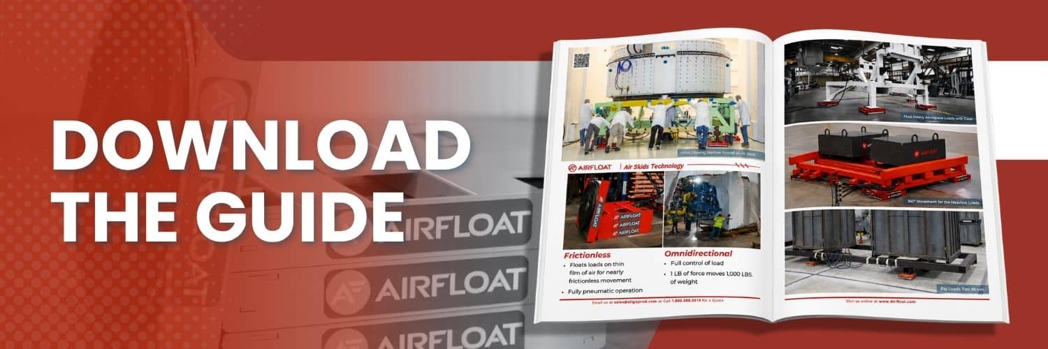 Guía completa para el dimensionamiento de patines neumáticos | Airfloat